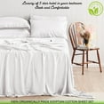 Real 700 Thread Count, 100 Organic Cotton Sheet Set [4 PC FullXL