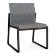 thumbnail image 1 of Fauteuil d'Appoint Sans Accoudoirs pour Réception Gansett / Acier Noir / Gris / Gris, 1 of 5