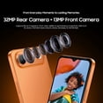 thumbnail image 4 of OSCAL FLAT 3C Unlocked Cell Phone,Android 16 Phone with 6.56" HD+ Display,5000mAh Battery,16(4+12)+64GB/1TB Expandable,32MP Rear Camera,IP54,DokeOS 5.0,Orange, 4 of 11