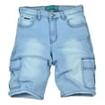 thumbnail image 1 of Bermuda De Mezclilla Para Hombre, Short De Mezclilla Cargo, 1 of 5