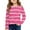 #A12-Hot Pink, variant on XADYUY Kids Long Sleeve Shirt Girls 10-12 Crewneck Fall T-Shirts for Kids Girls Pleated Basic Top for Girls Loose Gradient Blouses for Girls,4-5 Years