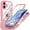 Pink, variant on Magnetic for IPhone 17 Case, Compatible with MagSafe Built-in Touch Sensitive Anti-Scratch Screen Protector,Camera Protection for IPhone 17