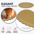 thumbnail image 4 of 4 Pack Cake Boards Golden Round Cake Circles 6, 8, 10, 12 Inch Cake Base Cardboard, 1 of Each Size Set for Baking Cake, Gold, 4 of 7