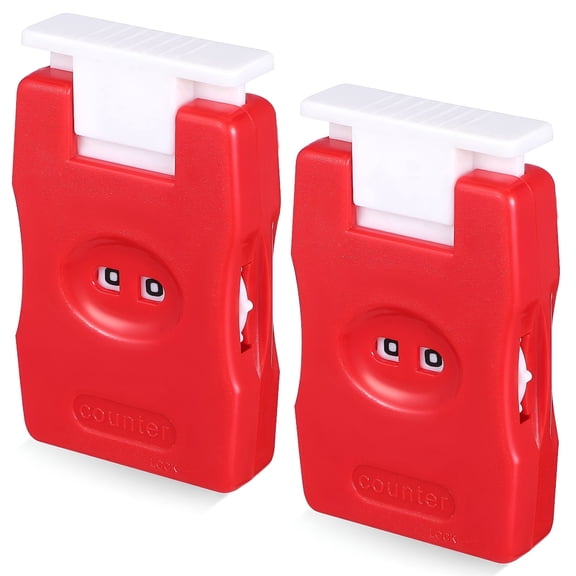 BESTSKY 2 Pcs Stitch Counters for Crocheting Knitting Row Counter Accessories