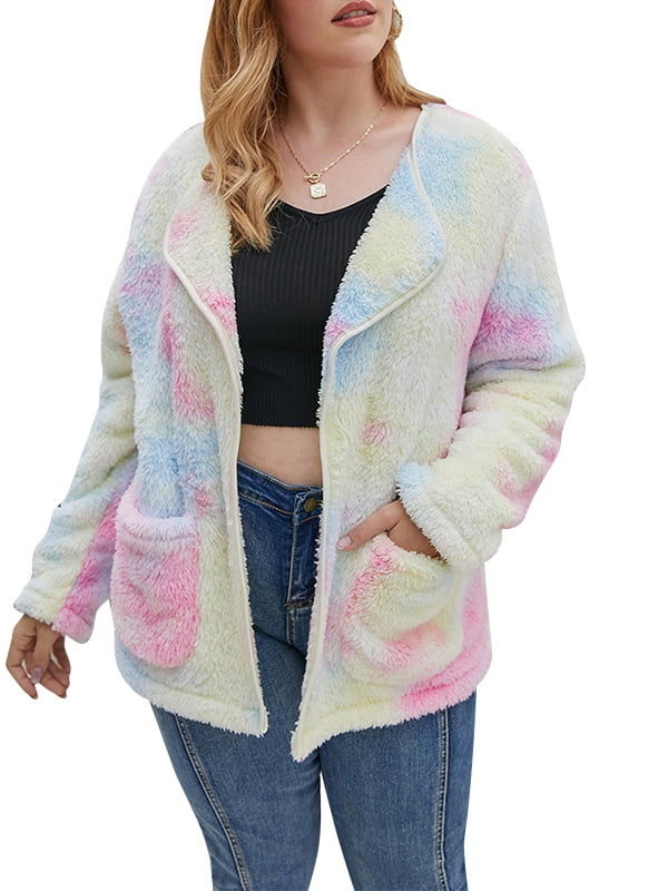 fluffy jacket walmart