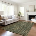 thumbnail image 6 of Addison Rugs Mayfield Washable Transitional Broken Bars Green Rectangle Rug, 2'6" x 3'10", 6 of 6