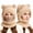 Brown, variant on Bear Beanie Ski Mask Hat for Adults, 3-in-1 Winter Knit Hood with Ears, Plush Lined Warm Cold-Weather Cap for Head & Neck Coverage