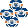 thumbnail image 1 of Edmonton Oilers Ensemble de Tétines Lot de 4 - Lot de 4, 1 of 1