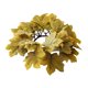 thumbnail image 3 of Guirnalda de hojas de arce otoñales para colgar en la pared, adorno para vela, corona para puerta de entrada, guirnalda de velas para porche, chimenea Amarillo, 3 of 9