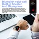 thumbnail image 2 of Reloj inteligente para teléfonos, rastreador de actividad física con función de hacer y responder llamadas, reloj inteligente con monitor de frecuencia cardíaca y sueño, seguimiento de, 2 of 7