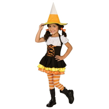 Little Candy Corn Witch Toddler / Child Costume - Child (4-6)