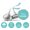 Light Blue, variant on Darling Souvenir ChocolateChocolate Labels 190 Pcs Retirement Party ThemeStickers-Blue