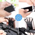 thumbnail image 3 of Support de Téléphone de Vélo Universel en Silicone Noir avec Rotation à 360 Degrés et Support de Guidon Réglable Anti-Vibration, 3 of 5