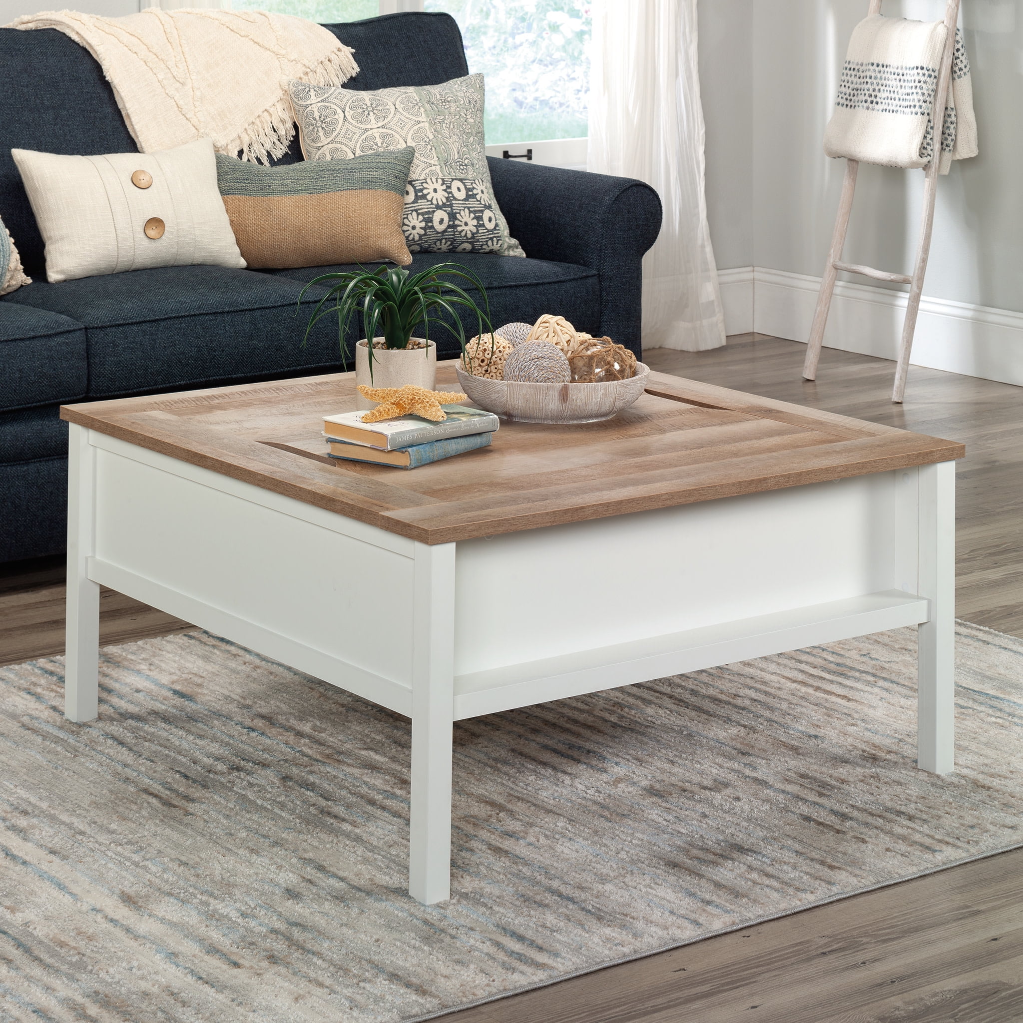 Sauder Carson Forge Lift Top Coffee Table with Storage Sauder Carson Forge Lift Top Coffee Table with Storage