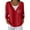 Red, variant on Womens Lightweight Plus Size Cardigans Sweaters Trendy Long Sleeve Open Front Button down Knit Sweater Fall V Neck American Flag Printed Outwear Tops Blue S