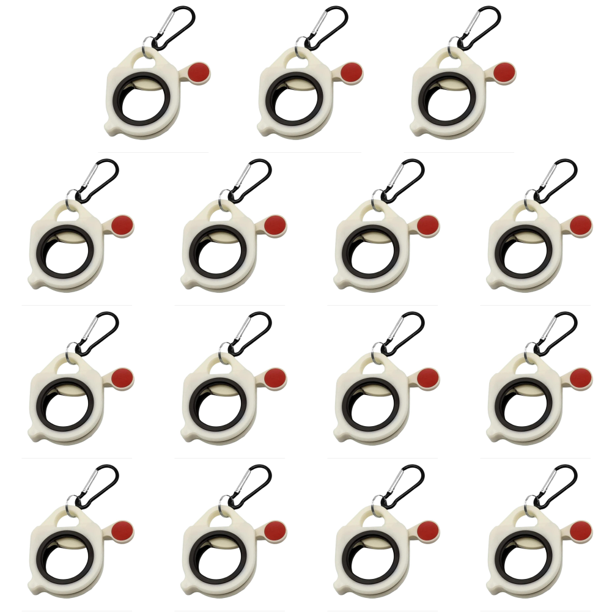 Organizador Bridas para Cables Fluorescentes Soporte Reutilizable (Organizador)