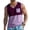 #30Dark Purple, variant on Men's Two-Tone V-Neck Sleeveless Pocket Tank Top, Casual Gym & Daily Wear Sleeveless Shirt Dark Purple 2XL