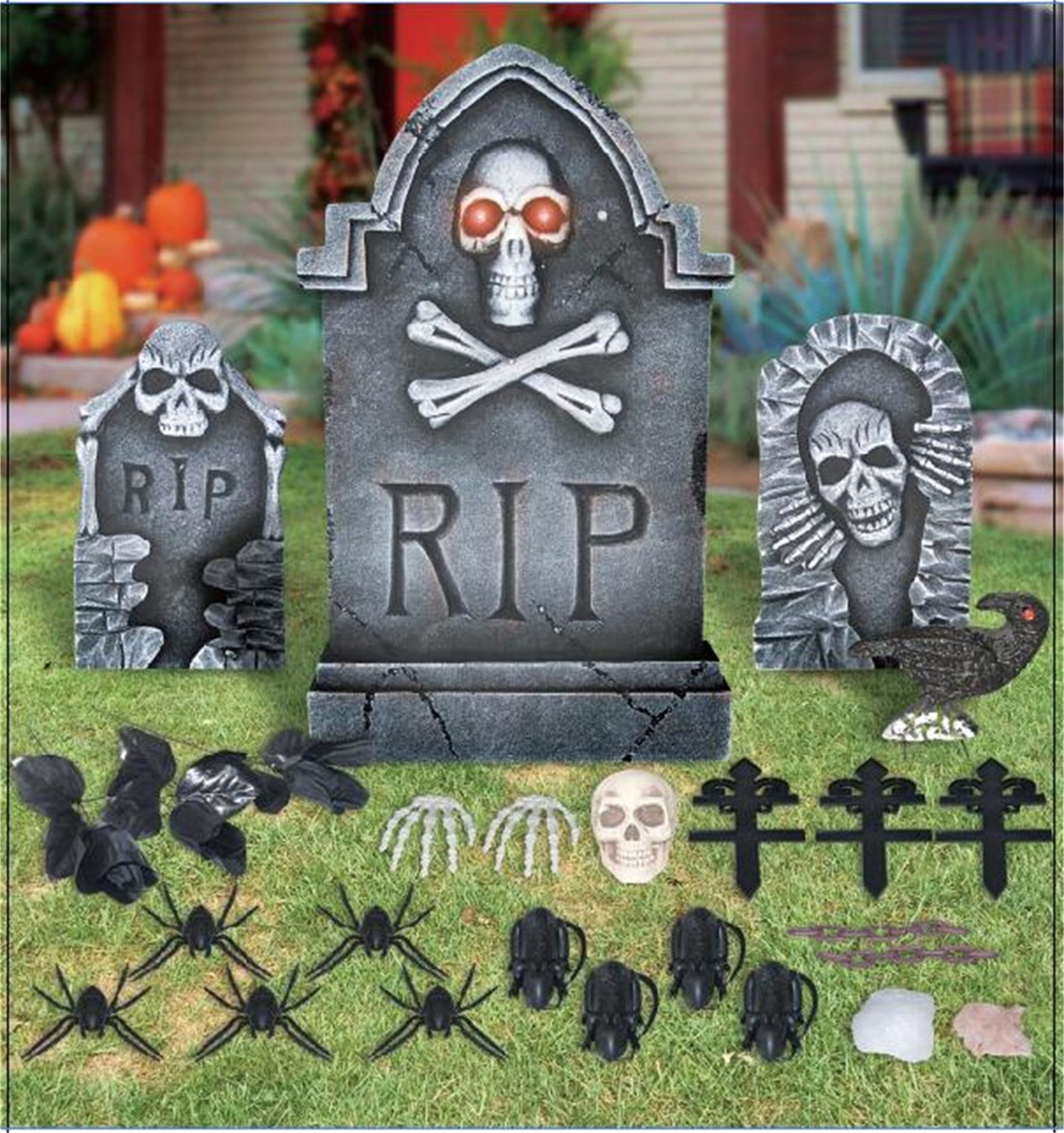 Halloween Tombstone Yard Decorations Halloween Decorations Clearance Party Haunted House Graveyard Halloween Decoration Outdoor