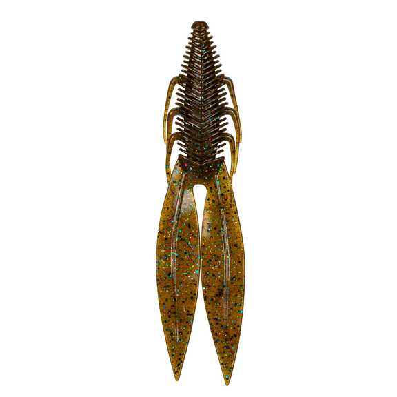 6th Sense Bodega Creature Bait, 3.5", Green Pumpkin Juice