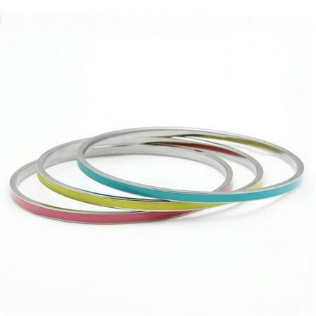 

Beautops TK241 - High polished (no plating) Stainless Steel Bangle with No Stone - 7.75
