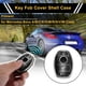 thumbnail image 2 of Funda de Llave de Auto de Silicona TPU Negra con Borde Plateado para Mercedes-Benz Clase A/B/C/E/G/M/R/S/V/W CL/CLA/CLK/CLS2 Botones Control Remoto, 2 of 6