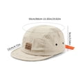 thumbnail image 3 of Under$5 Hats For Women Unisex 5 Panel Flat Brim Snapback Cap Vintage Breathable Quick Dry Baseball Hat Fashion Sun Protection Soft Tongue Hat for Summer Gsakboxl, 3 of 9