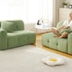 thumbnail image 3 of White Sectional Sofa Couch Cloud Floor Love Seat Modern Lounge Sofa Lazy Hotel Sofa Para Habitacion Living Room Sets Furniture My Lux Decor Round, 3 of 16