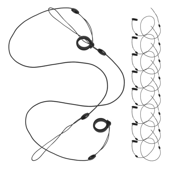 IBASETOY 10Pcs High Elasticity Pen Holder Lanyard for Stylus and Keys in Office