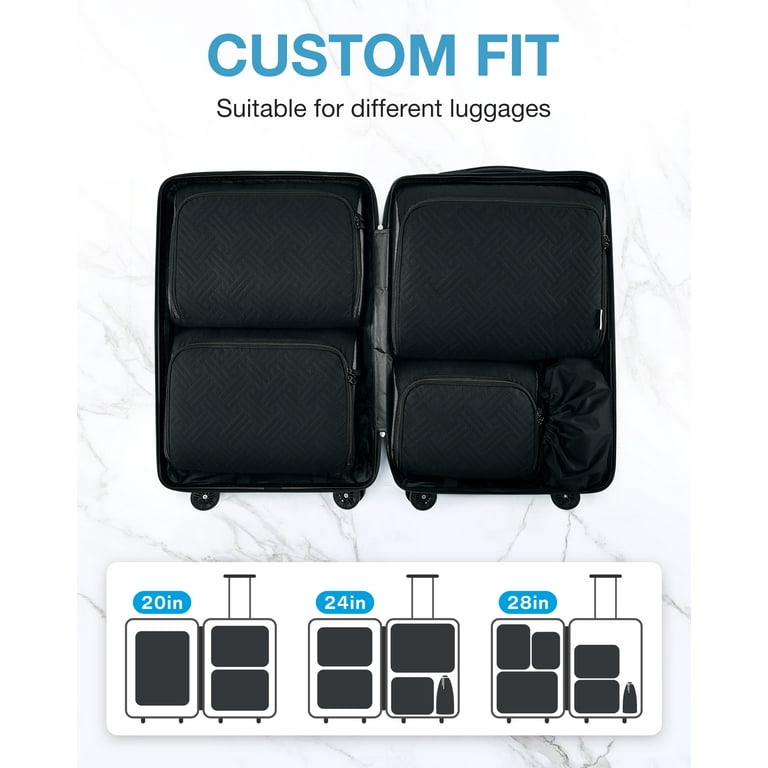 Bagsmart packing cubes hotsell