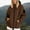Brown, variant on Lightweight Windbreaker Outdoor Hiking Jacket For Fall Casual Wear With Hood Comfortable Travel Raincoat Female Vest Winter Organic Wool Jacket Jacket Fir Women
