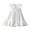 White, variant on JoyHoop Girl Dress Summer Cotton Ruffle Halter Sleeveless Kids Casual Beach Party Dresses