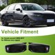 thumbnail image 2 of Reemplazo de tapa de espejo lateral izquierdo y derecho ABS de 1 par negro brillante para Honda Accord 2008-2017, 2 of 7