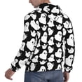 thumbnail image 3 of Hoodies for Men - halloween cartoon ghost Long Sleeve Comfrt Men'S Fashion Hoodies & Sweatshirts, Sweatshirts for Men Hoodies Pullover Clothing Clothes with Pouch, 3 of 7