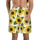 thumbnail image 1 of Fotbe Sunflowers Trajes de Baño Estampados para Hombre, Shorts de Verano de Secado Rápido, Ropa de Playa, Bañadores-Medium, 1 of 6