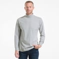 thumbnail image 5 of Lands' End Men's Super-T Cotton-Blend Mock Turtleneck Shirt, 5 of 7