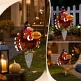 thumbnail image 4 of Thanksgiving Turkey Yard Decor, Fall Garden Stakes with Pumpkins, Weatherproof Turkey Outdoor Decorations for Home, Thanksgiving Holiday Garden Accessories, 4 of 7