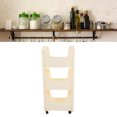 thumbnail image 3 of <p>Mobile Storage Shelf, Plastic Large Capacity Thickened Storage Cart Lockable Casters Multi Functional  For Toys</p>, 3 of 7
