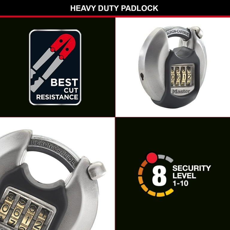Master Lock Excell Combination Padlock Instructions Official site