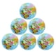 thumbnail image 1 of 6 piezas de bola de Squishy Bola de estrés pequeño Mapa Mapa de la bola blanda Mini Bola de estrés Squeezo Fidget Toy Globe Estrés Bola Portable Pequeña Bola, 1 of 7