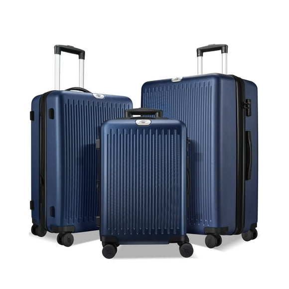Set de equipaje Suitour, carcasa rígida expandible con cierre TSA, 3 piezas