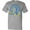 AC-Heather Grey, variant on Inktastic 3-21 World Down Syndrome Day Blue and Yellow Rainbow Ribbon T-Shirt