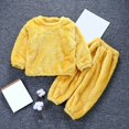 thumbnail image 3 of Otqutp Toddler Kids Boys Girls Winter Long Sleeve Cartoon Pajamas Tops Pants 2PCS Outfits Clothes Set for 1 to 6 Years, 3 of 3