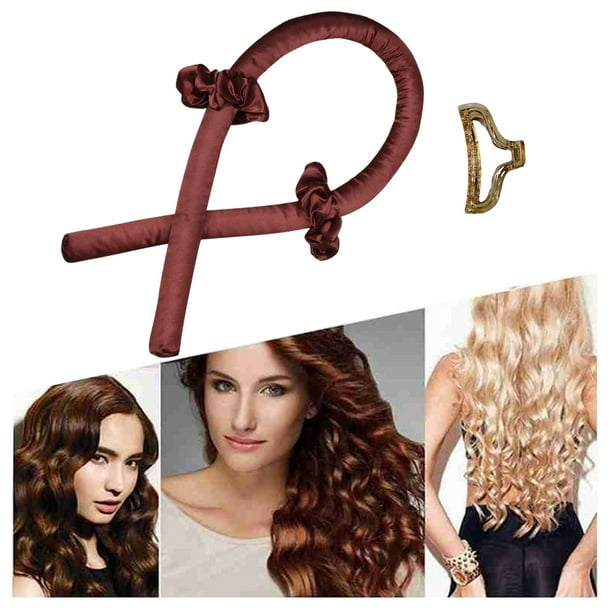 Diadema de Sin Calor lo, Sin Cinta de Rizos para Dormir Rodillos