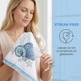 thumbnail image 5 of Unique Bargains Soft Absorbent Quick Dry Microfiber Kitchen Towel 4 Pack White 26" x 18", 5 of 8
