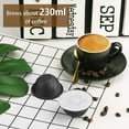 thumbnail image 4 of MesaSe 5 Pcs Capsule Vertuo Rechargeable 230ml Dosettes Vertuo Réutilisables Sans BPA Capsule de Café Vertuo Réutilisable pour Machine Nespresso Vertuoline, 4 of 8