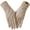 Khaki, variant on Winter gloves for women Touch screen Elastic Thermal knit Lining Warm Gloves for Cold weather, Light Gray