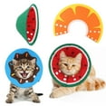 thumbnail image 3 of CBFFDC Collier pour Animaux Non Restrictif à Double Boutonnage Collier de Récupération Ajustable Cône Protecteur Confortable Fournitures pour Animaux, 3 of 7