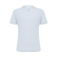 thumbnail image 4 of Nnhblu Men Cotton Short Sleeve V-Neck Pocket, Sports Comfort Colors Tshirt Men White S, 4 of 5