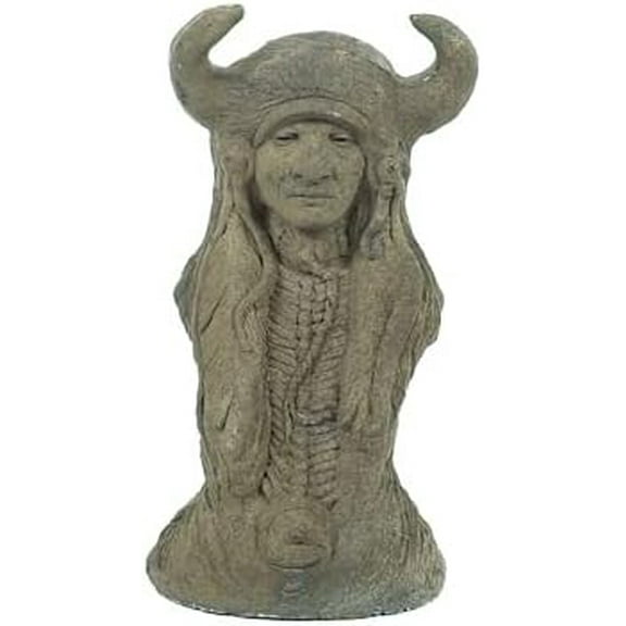 Solid Rock Stoneworks Medicine Man - 20" Tall - Weathered Stone