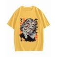 thumbnail image 6 of THOUSAND EYES GAZE Cotton casual T-shirt, 6 of 8